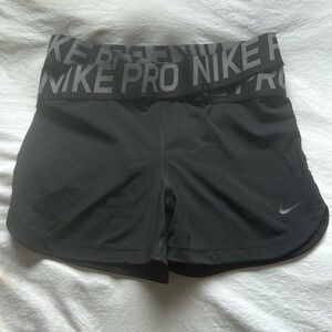 Nike pro spandex shorts